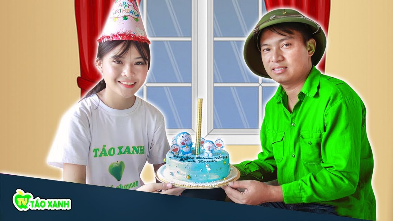 Táo Xanh Hiếu Thảo Thương Bố Phụ Hồ Và Món Quà Sinh Nhật Bất Ngờ - Phim Cảm Động Táo Xanh TV