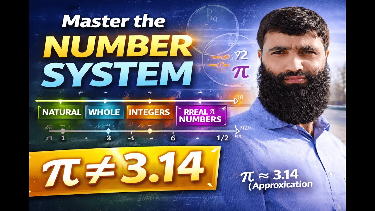 06: AJKPSC|Number System Complete Lecture | Natural to Real Numbers | AJK PSC Mathematics