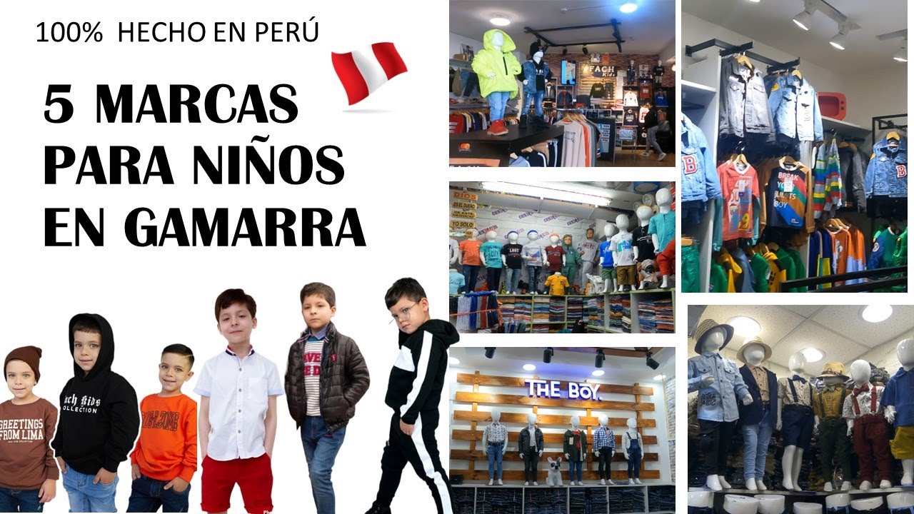 5 marcas para niños en Gamarra // Hecho en Perú!