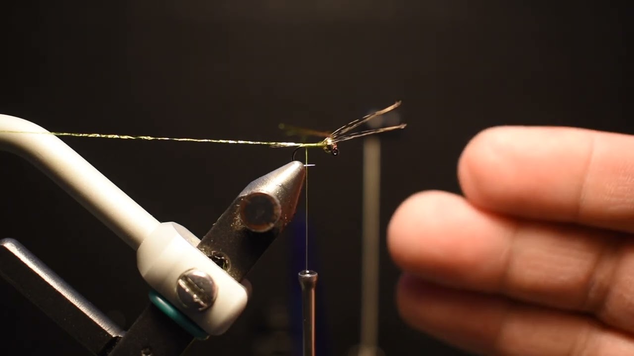 QUILL BODY NYMPH || FLY TYING - UNDER THE LAMP || NMAKTIMA FLY FISHING