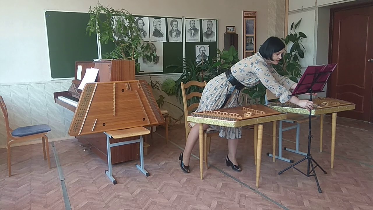 Самоучитель игры на белорусских цимбалах. Вводный урок для начинающих любителей цимбал.