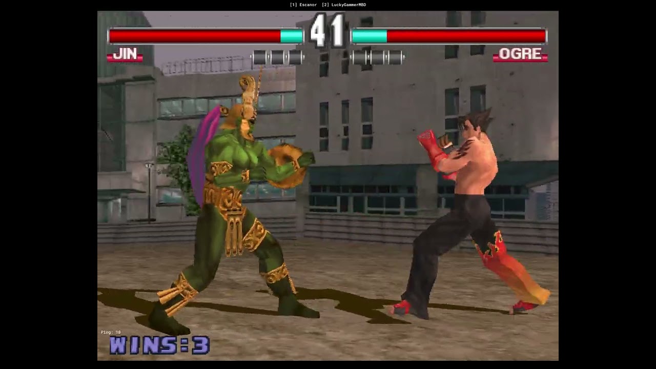 Tekken 3 Online EScanner VS Lucky Match