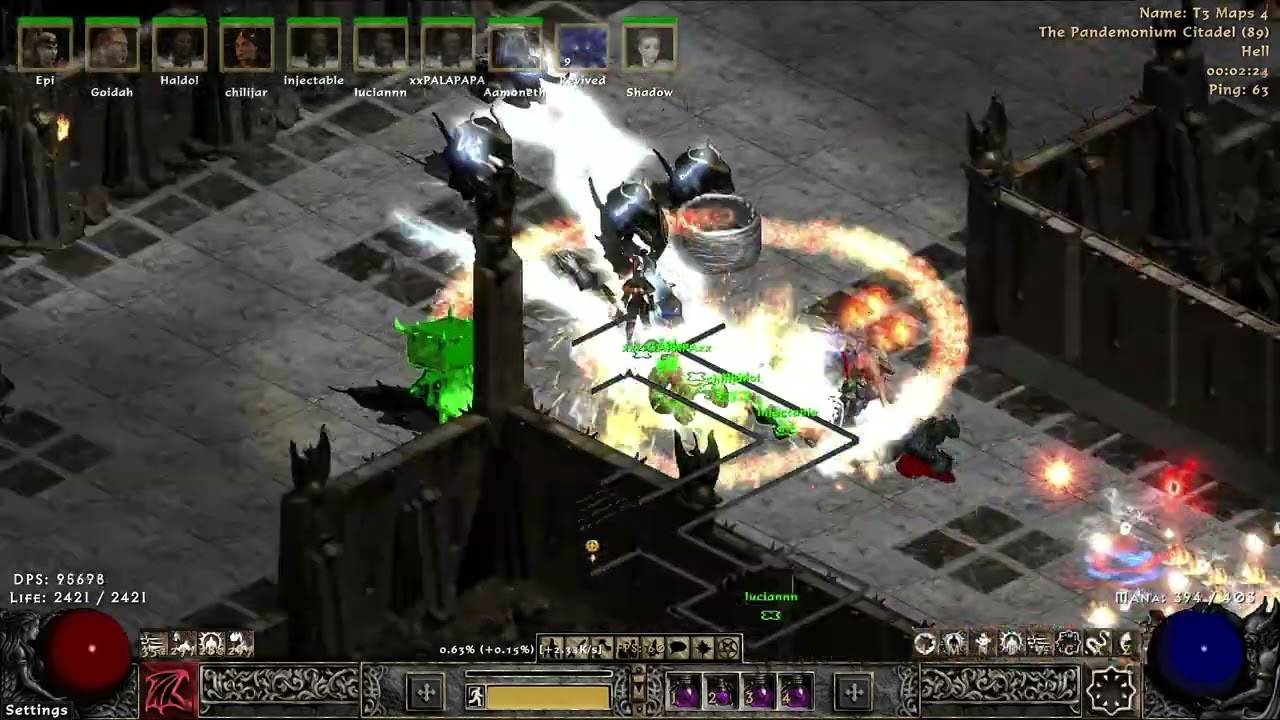 Project Diablo 2 season 7: Dragon Tail/Dragon Talon/Revive Assassin mini showcase