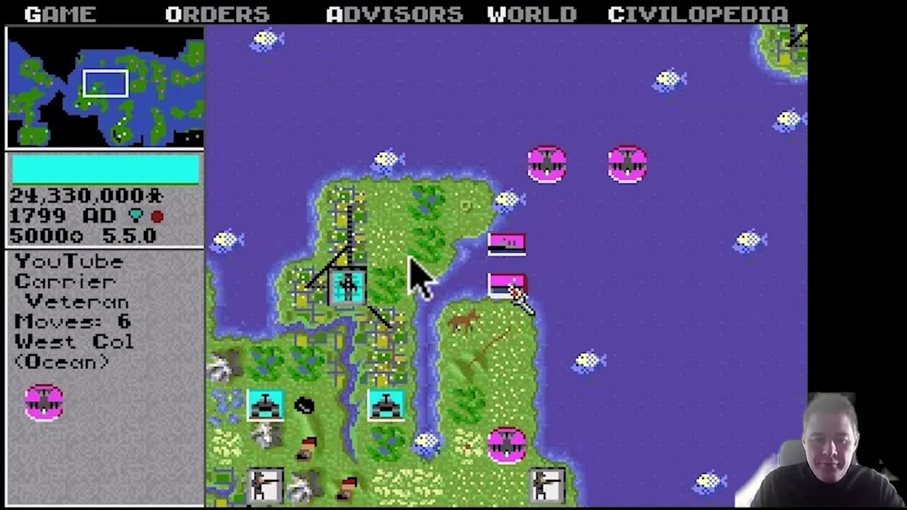 Civ1 Space Race - High Technology Attack - final battle (8/8)