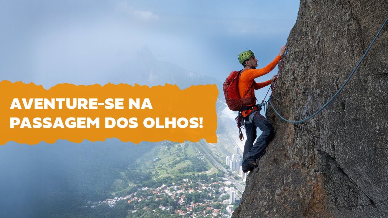 Escalada Passagem dos Olhos - Pedra da Gávea