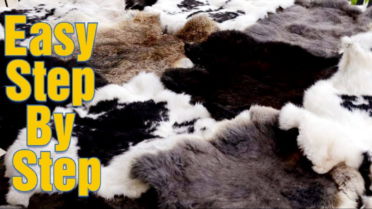 Tanning or Pickling Rabbit Hides Using Salt & Alum