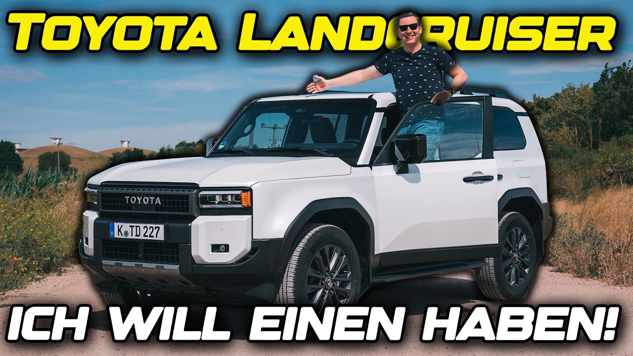 2025 Toyota Landcruiser (205PS, 500Nm, 4x4) | JETZT kann er ALLES! | REVIEW