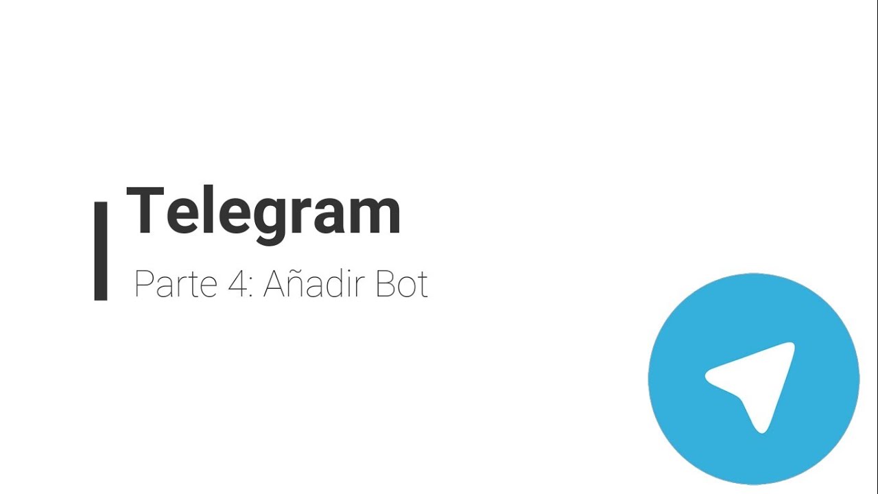 Cómo utilizar los Bots en Telegram