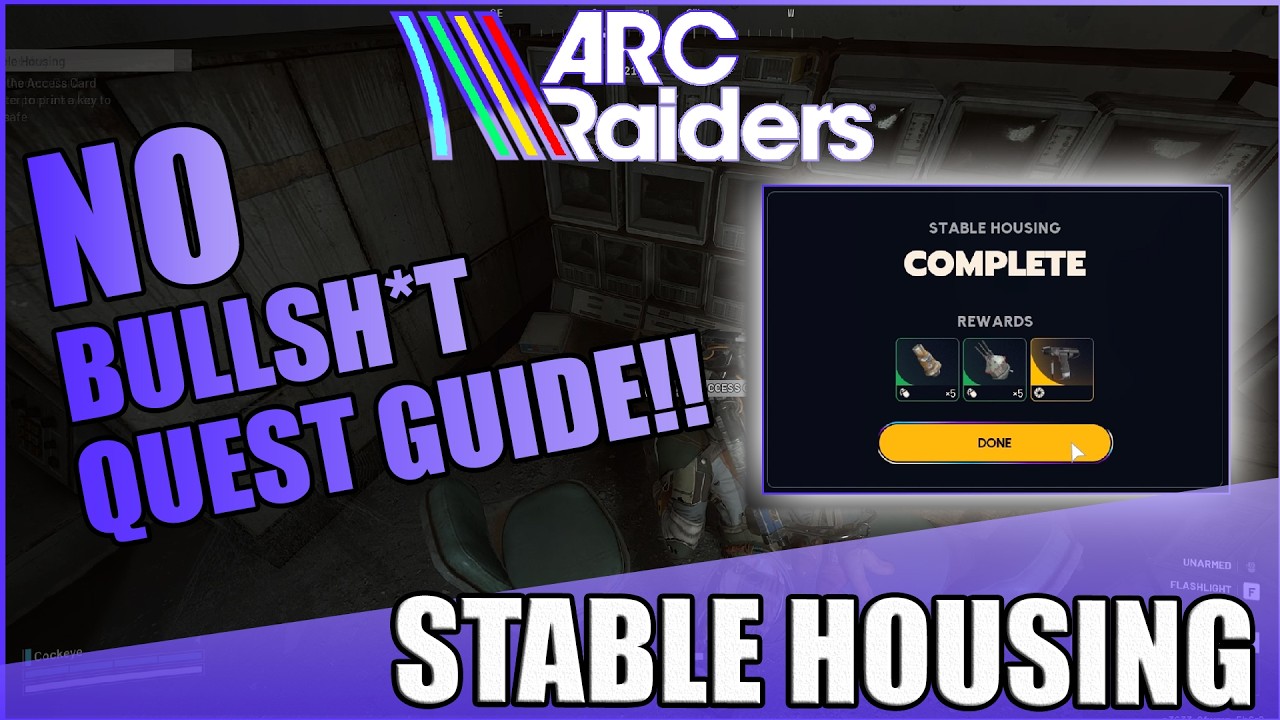 Arc Raiders | Конюшня | КАК ПРОЙТИ | Руководство по выполнению квеста без лишних слов