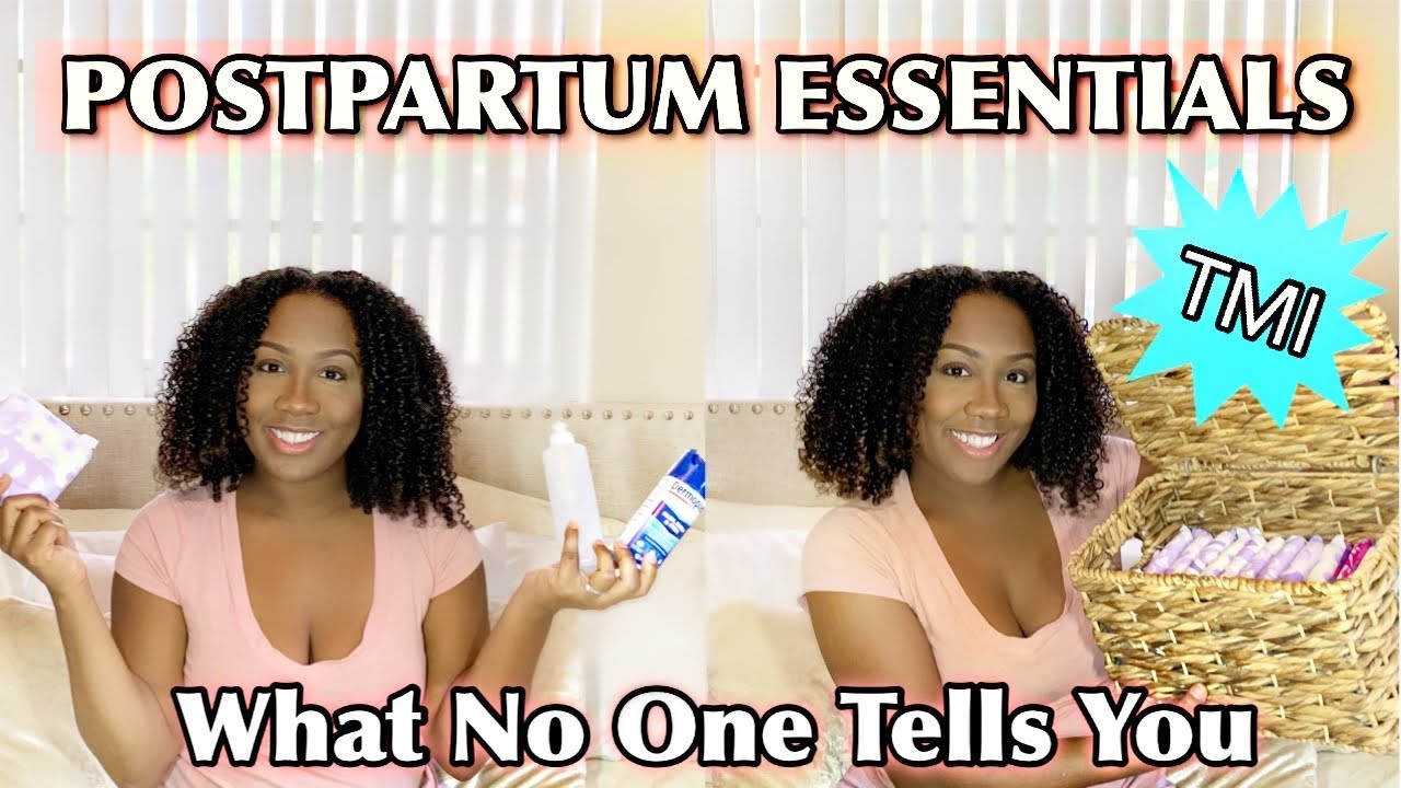 POSTPARTUM ESSENTIALS | Postpartum Care Kit | What no one tells you about having a baby