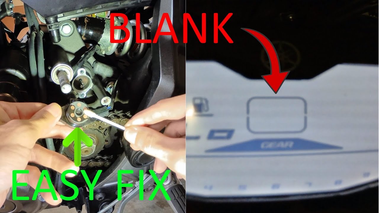 2017 FZ07/MT07 gear sensor issue - EASY FIX
