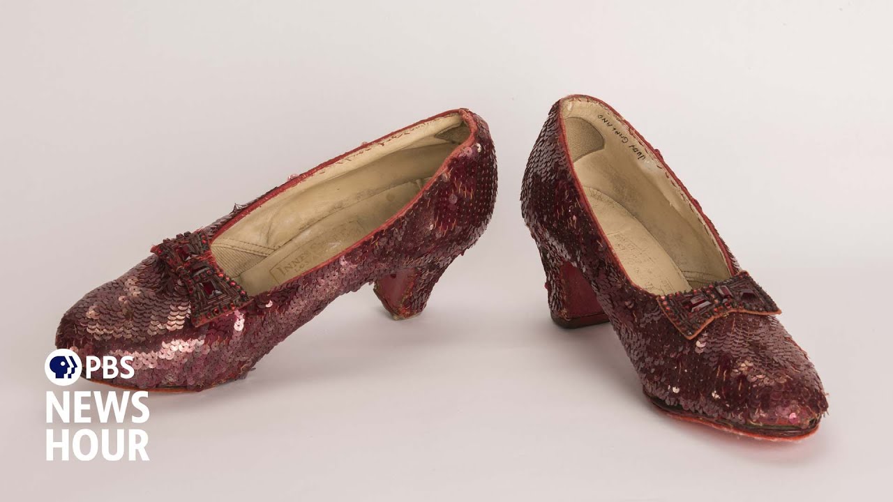 'Wizard of Oz' ruby slippers once stolen in museum heist now up for auction