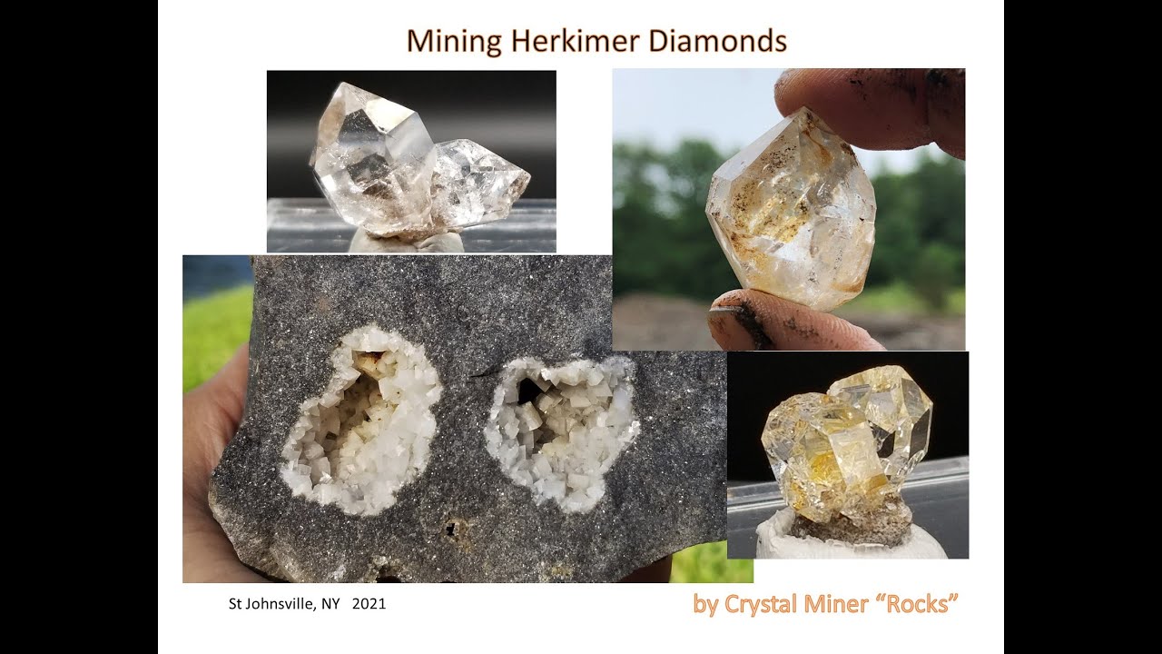 Crystal Grove Herkimer Mine - NY