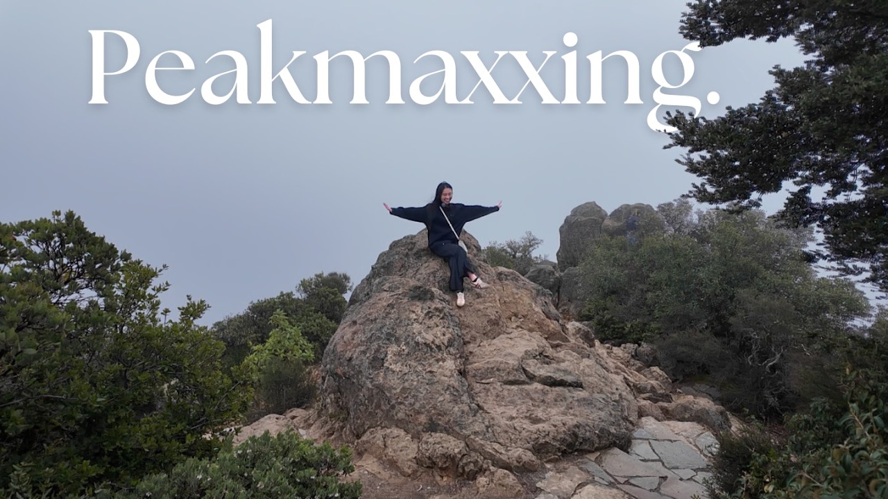 decided to hike a mountain on valentines day