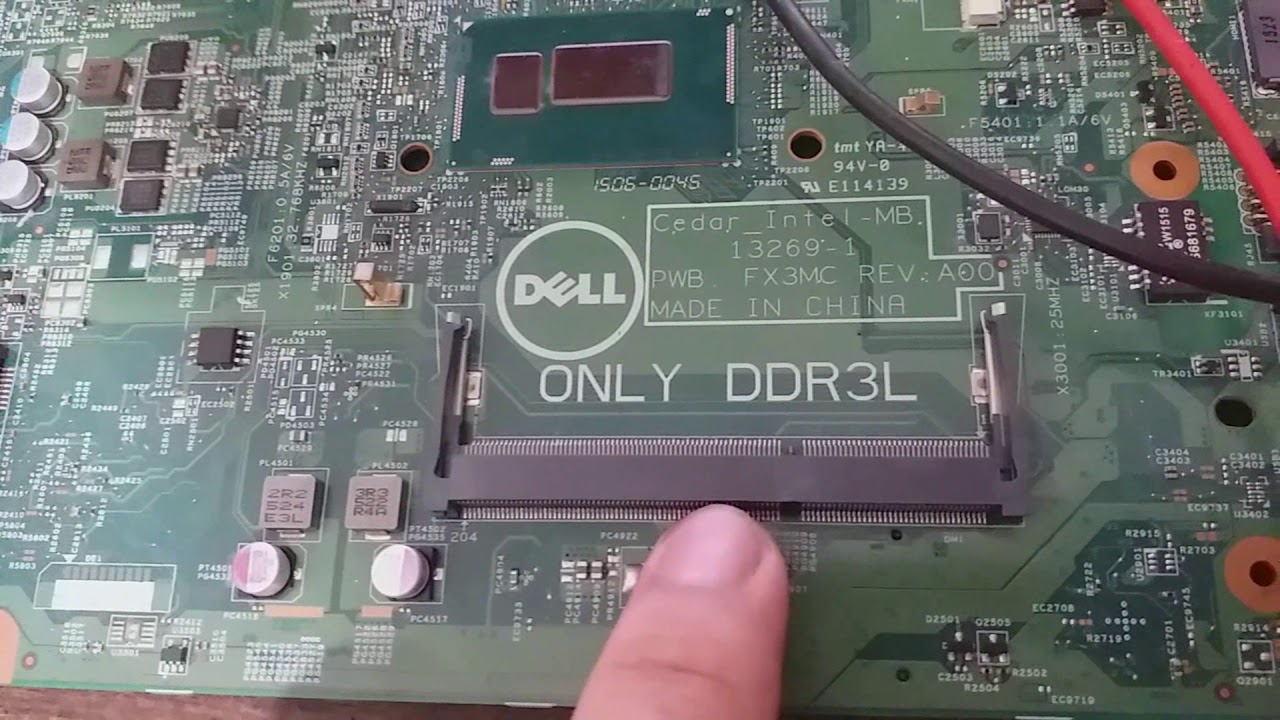 Análise placa de notebook Dell Inspiron 14-3442-c40 FX3MC REV A00 - utilizando Pontas Kelvin