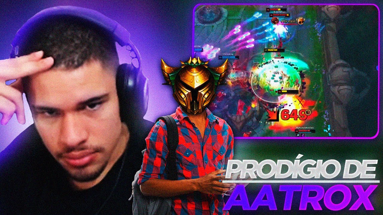 DEI COACH PRA UM PRODÍGIO DE AATROX NO GOLD!