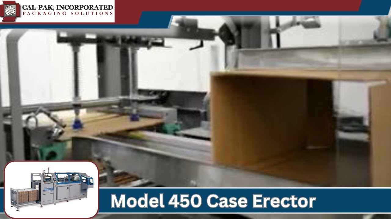 Model 450 High Speed Case Erector