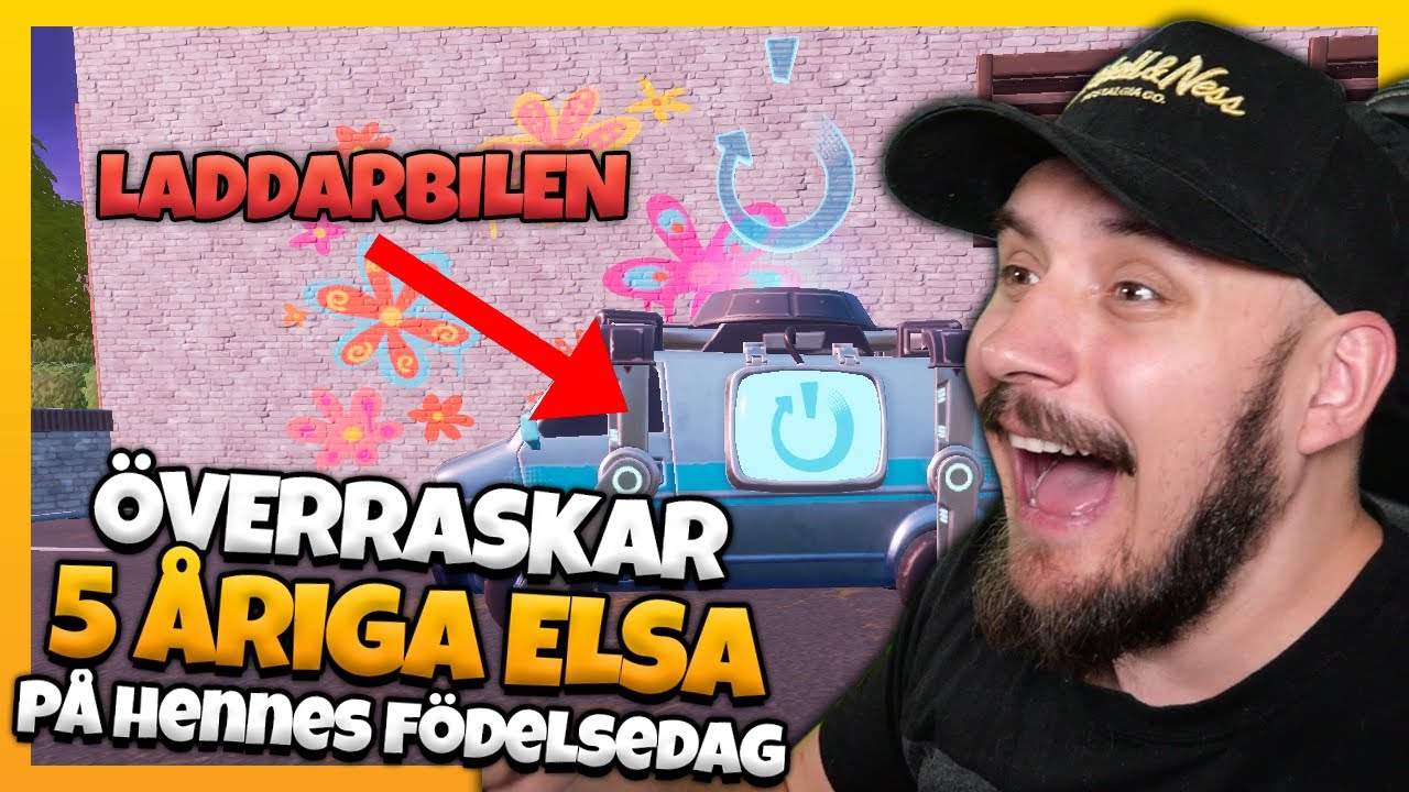 ÖVERRASKAR 5 ÅRIGA ELSA PÅ HENNES FÖDELSEDAG *ROLIGASTE TJEJGAMERN NÅGONSIN*