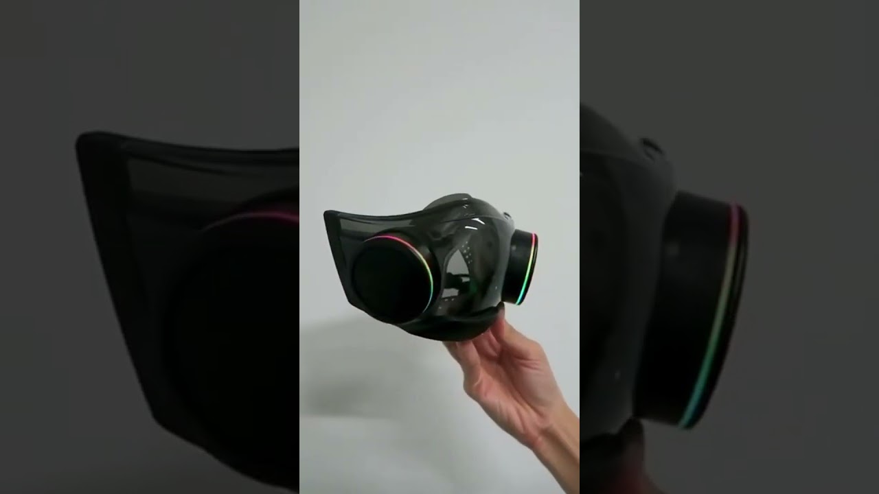closer look at the latest iteration of Razer Zephyr mask #short
