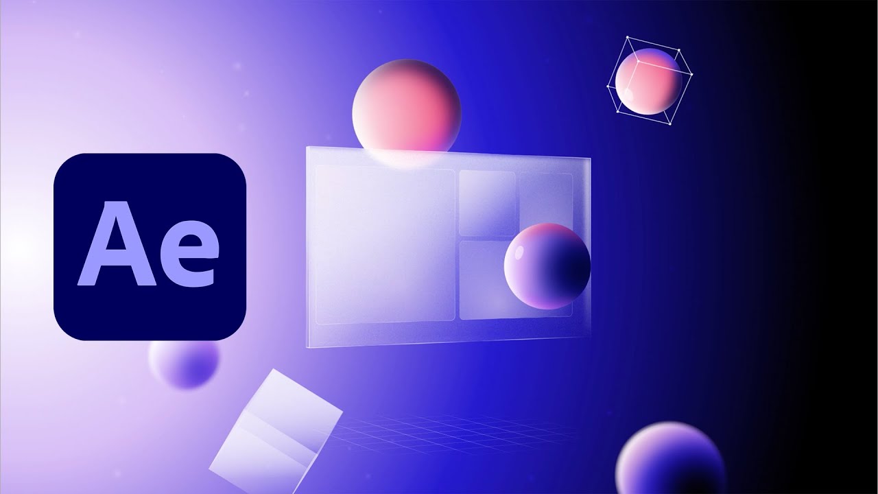 Animation & visuels 3D dans After Effects