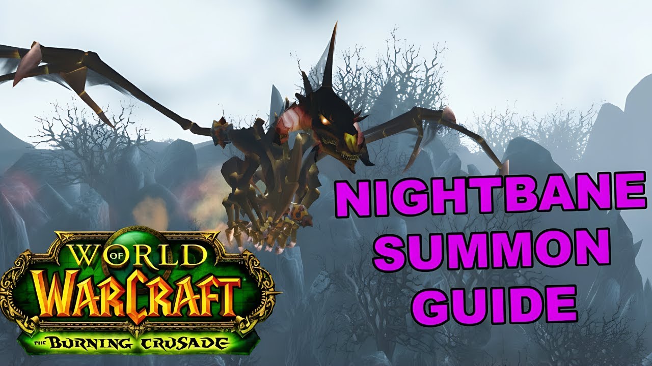 WoW TBC Nightbane Urn summoning Quest Guide