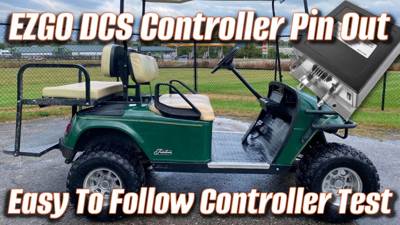 EZGO TXT DCS Controller Test & Pin Out | How To Test Controller