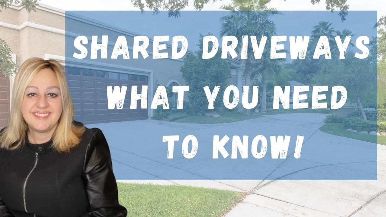 Shared Driveways  - What You Need To Know! #driveway #shareddriveway