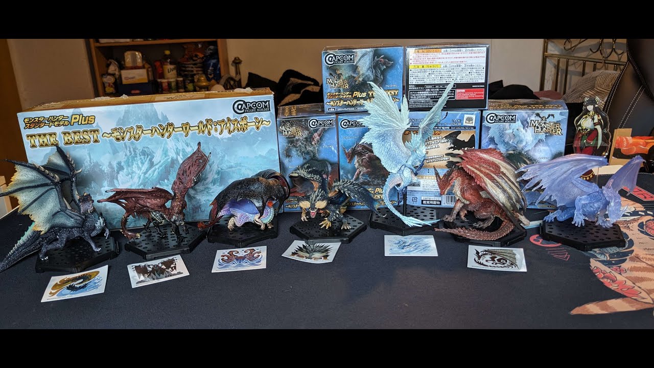 Capcom Figure Builder Standard Model Plus THE BEST -Monster Hunter World: Iceborne- 6 Pack BOX 2023