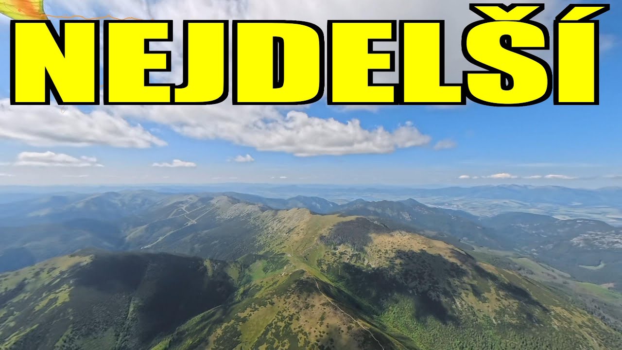 Paragliding Slopovo - 128 km FAI trojúhelník v nejdelší den roku (21.6.2025)