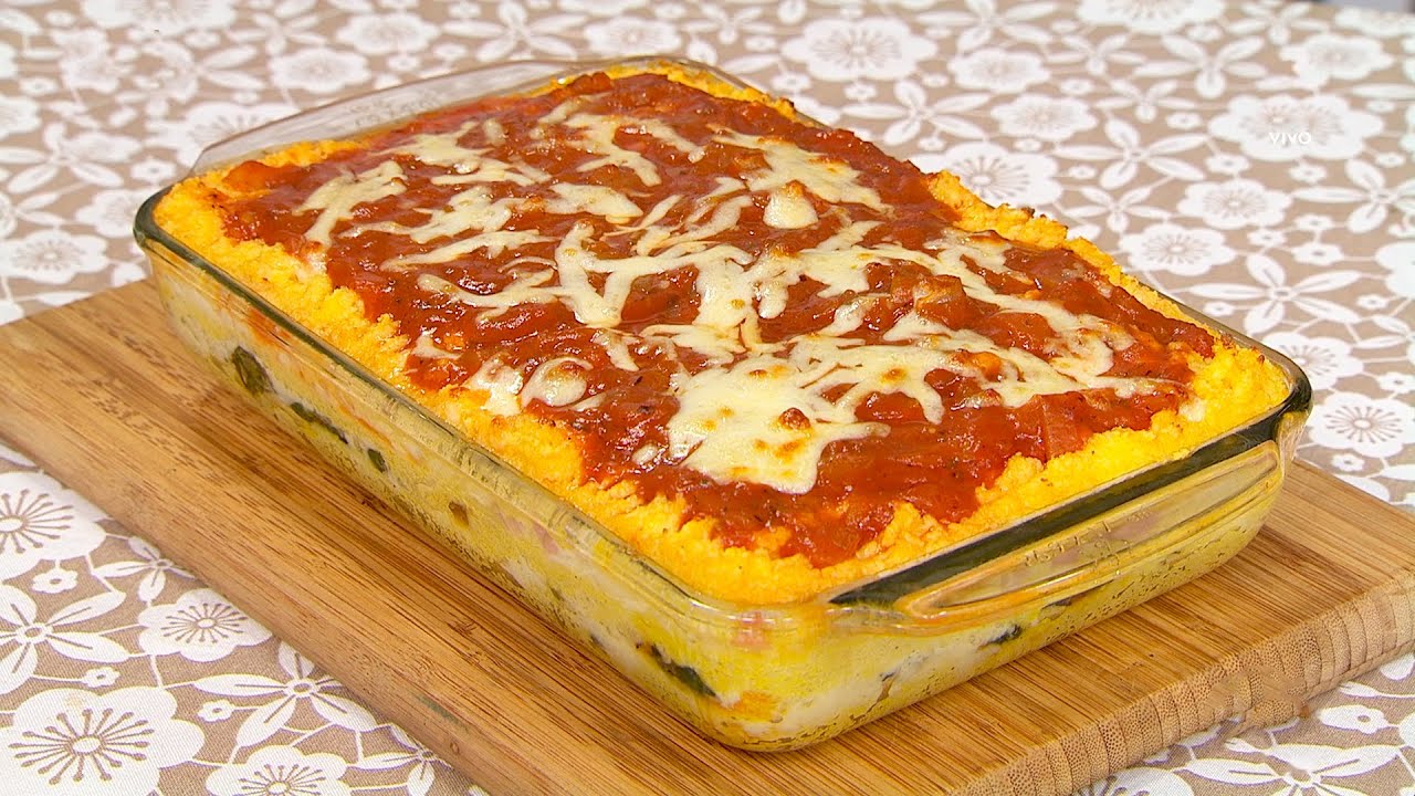 Polenta rellena