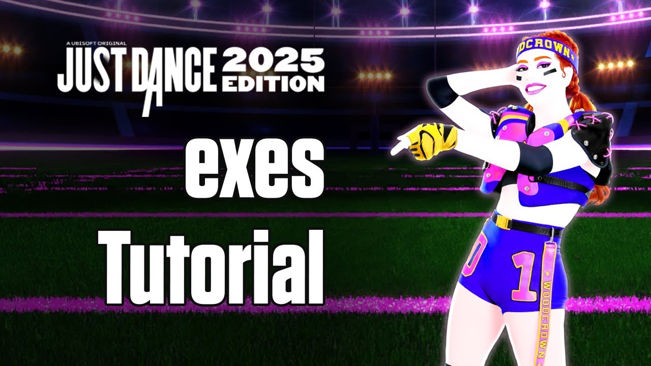 exes | Tate McRae | TUTORIAL | Just Dance 2025 Edition