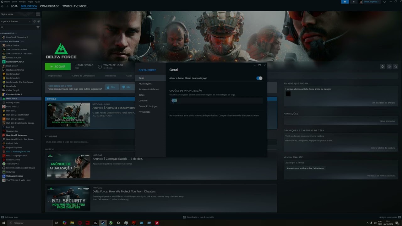 COMO RESOLVER PROBLEMAS DE STUTTERING E TRAVAMENTO NO DELTA FORCE EM GPU AMD E TAMBEM NVIDEA