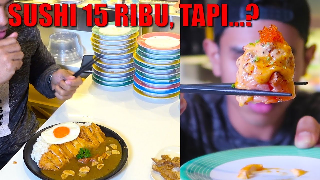 BANGKRUT | AKHIR BULAN MUKBANG SUSHI 😭