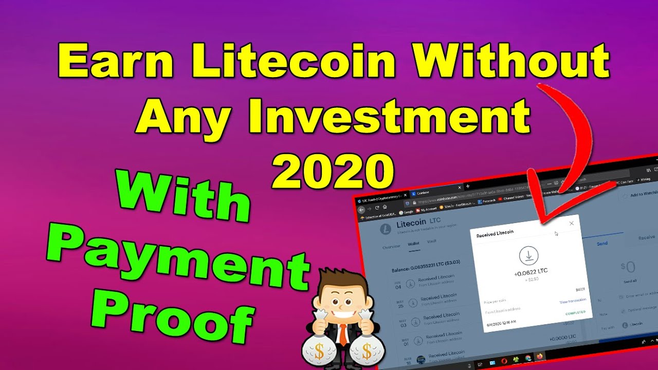 Coinut Live Payment Proof - Earn Free Litecoin Without Any Investment 2020