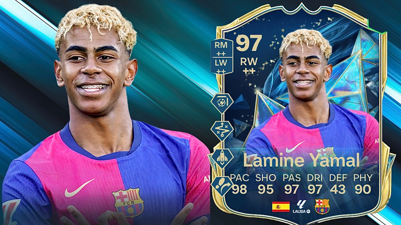 FC 25: LAMINE YAMAL 97 TOTS PLAYER REVIEW I FC 25 ULTIMATE TEAM