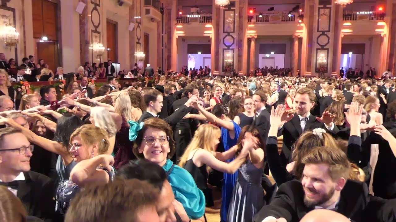 TU-Ball 2025, Wien, Galopp nach der 2:30 Quadrille