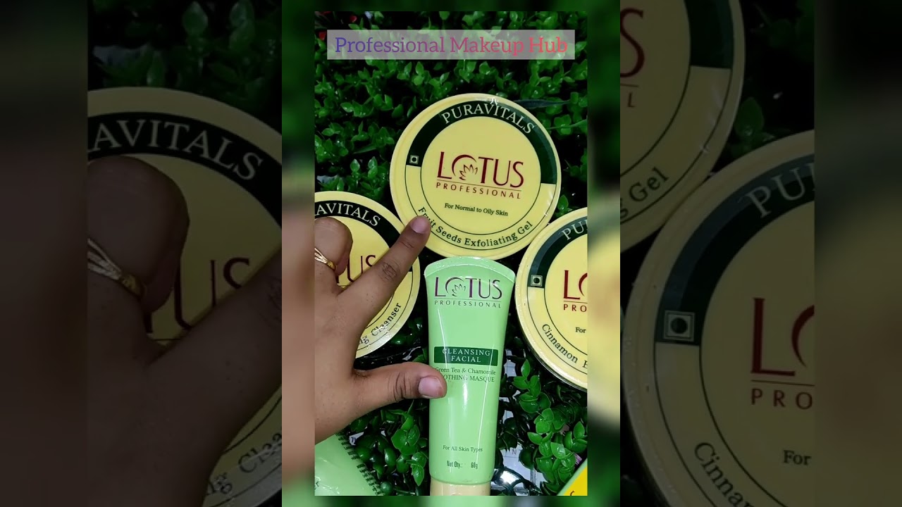 Lotus Professional Puravital facial kit Knowledge By@Rimpa