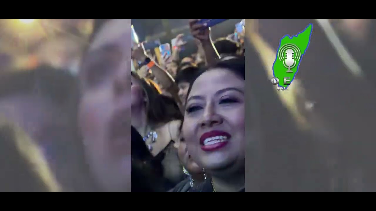 Una probadita del concierto de Gloria Trevi en Cozumel la noche de anoche🎶🎤✨￼