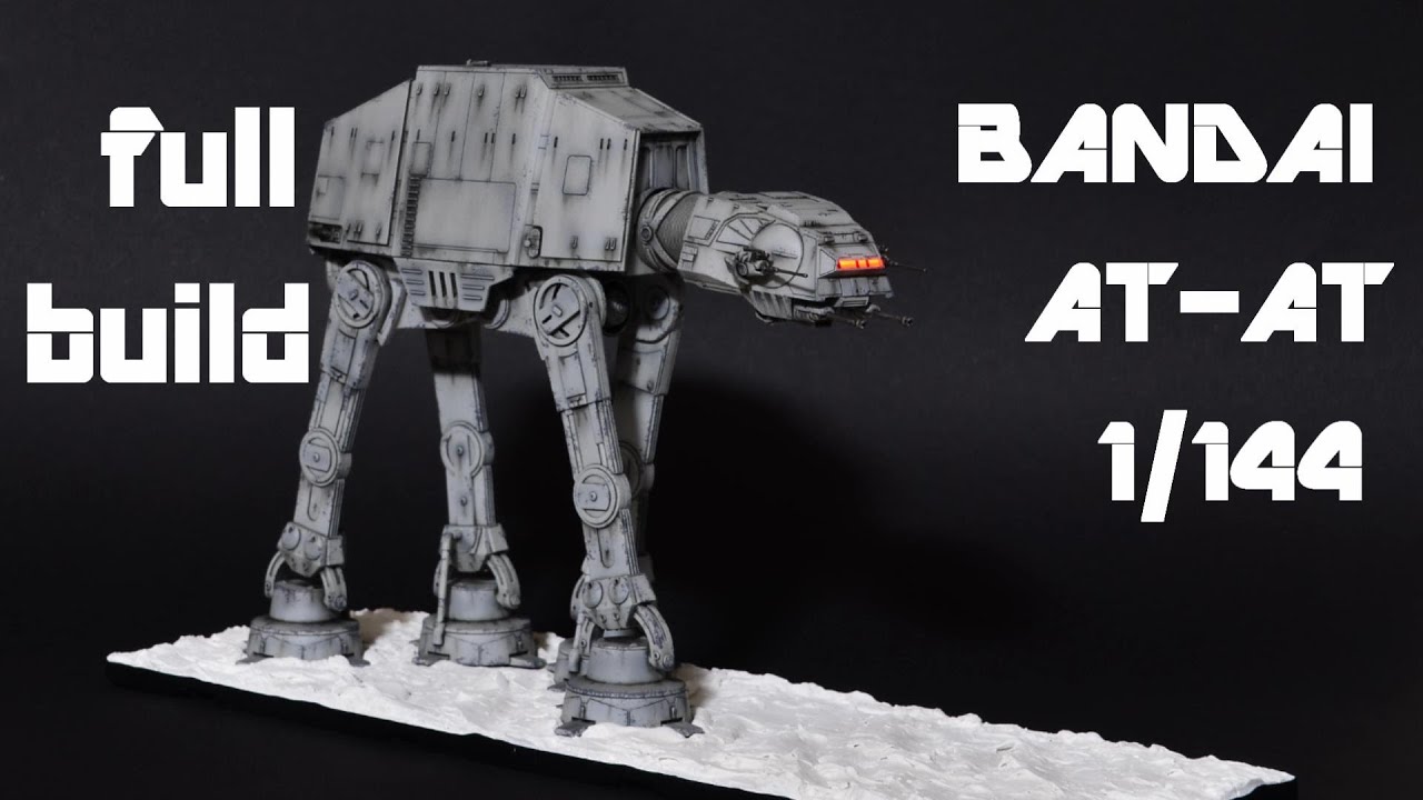 Full Build Bandai AT-AT Walker 1/144 Star Wars Revell