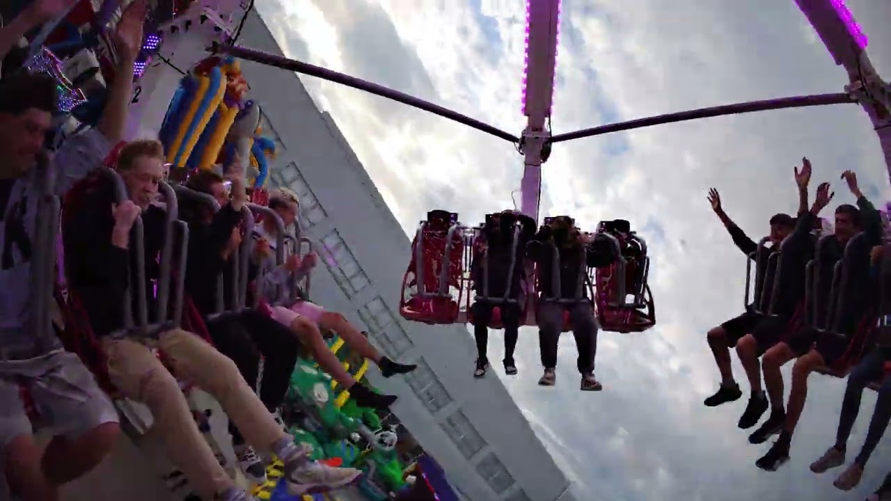 Jindřichohradecká Porcinkule 2025 atrakce/attraction Extreme exclusive za jízdy/onride