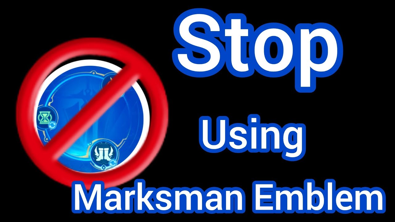 The  Best Emblem Setup for Marksman 2025