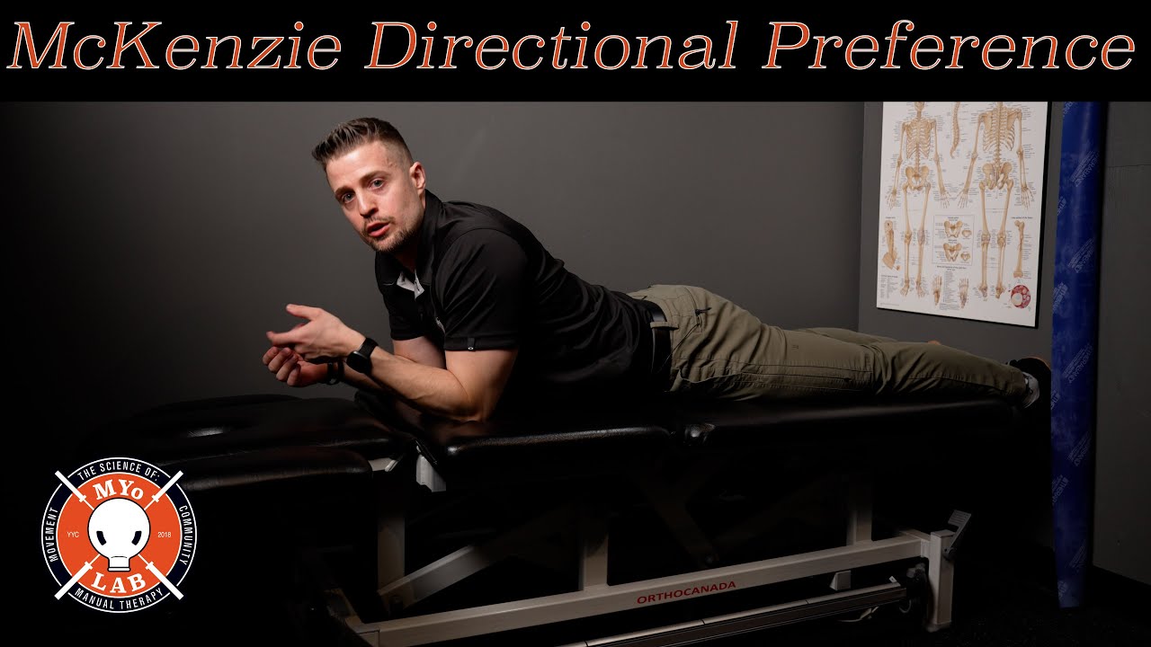 McKenzie Directional Preference: Find the Best Movements for Back Pain | MYo Lab Health & Wellness