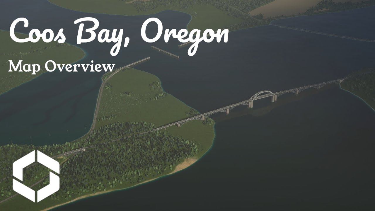 Исследуйте карту Кус-Бей для Cities: Skylines II