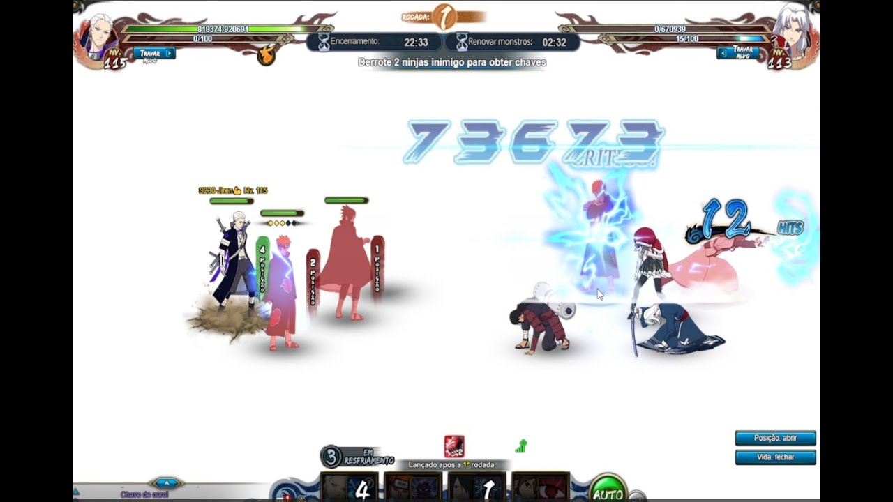 Sasuke Shinden - Naruto Online BR