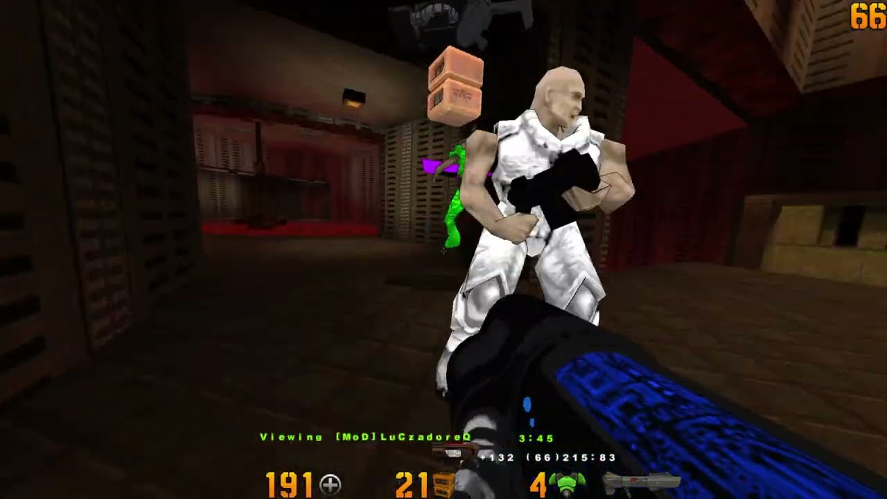 QUAKE 2 | PLQ2 2012 | ath vs MoD | Map Q2DM3 - POV David | 2nd round