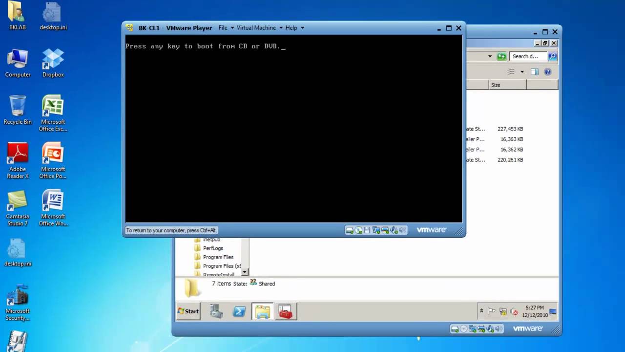 Use ImageX to capture a Windows 7 Image