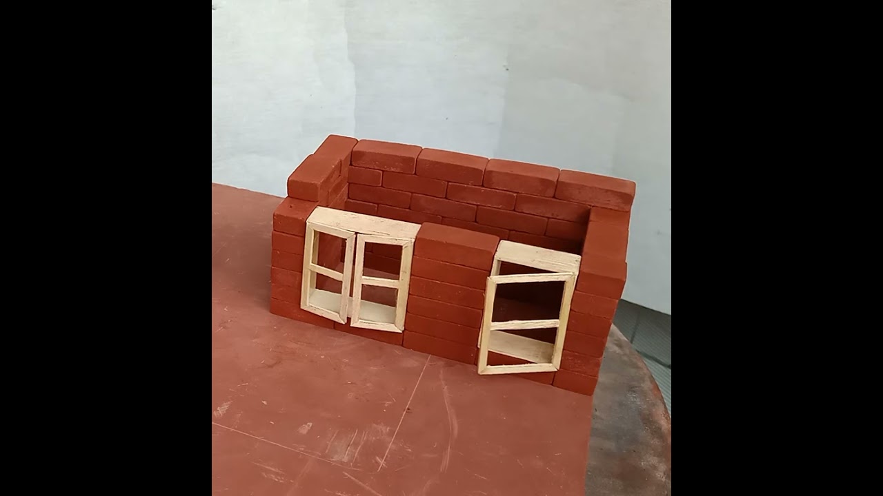 diy mini construction #shorts #trending  #diyminiconstruction #diyminiaturehouse #minihousebuilding