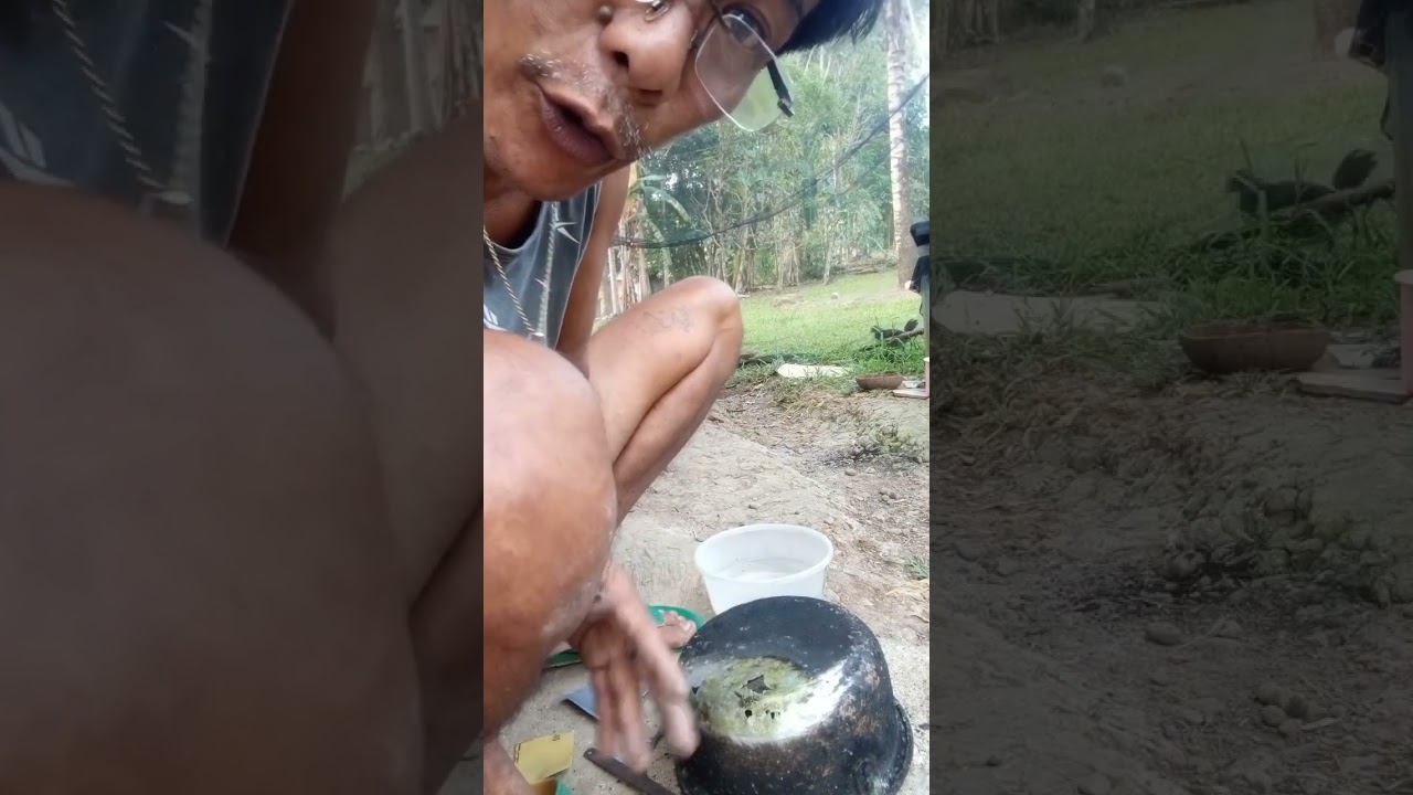 paano mag tapal ng butas na kaldero #everyone #highlights #subscribers #viewers