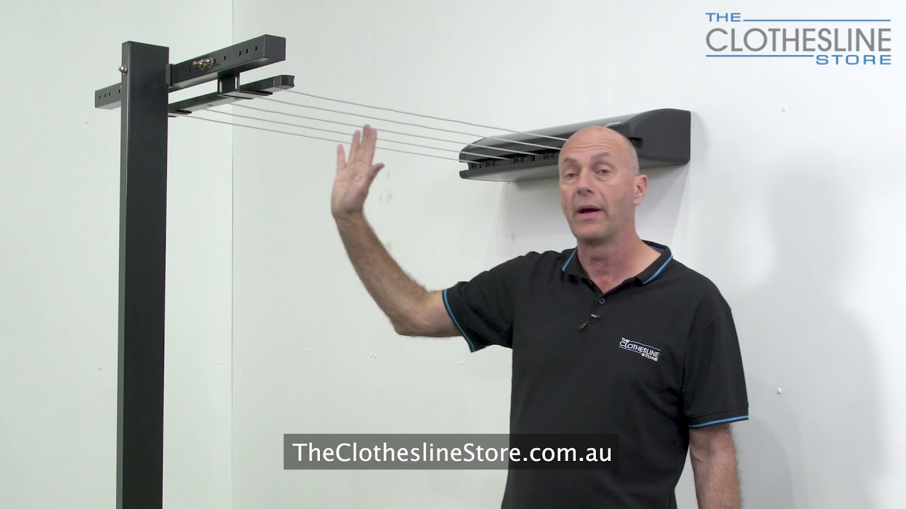 Product Review Daytek Retractable Wall Mount Clothesline