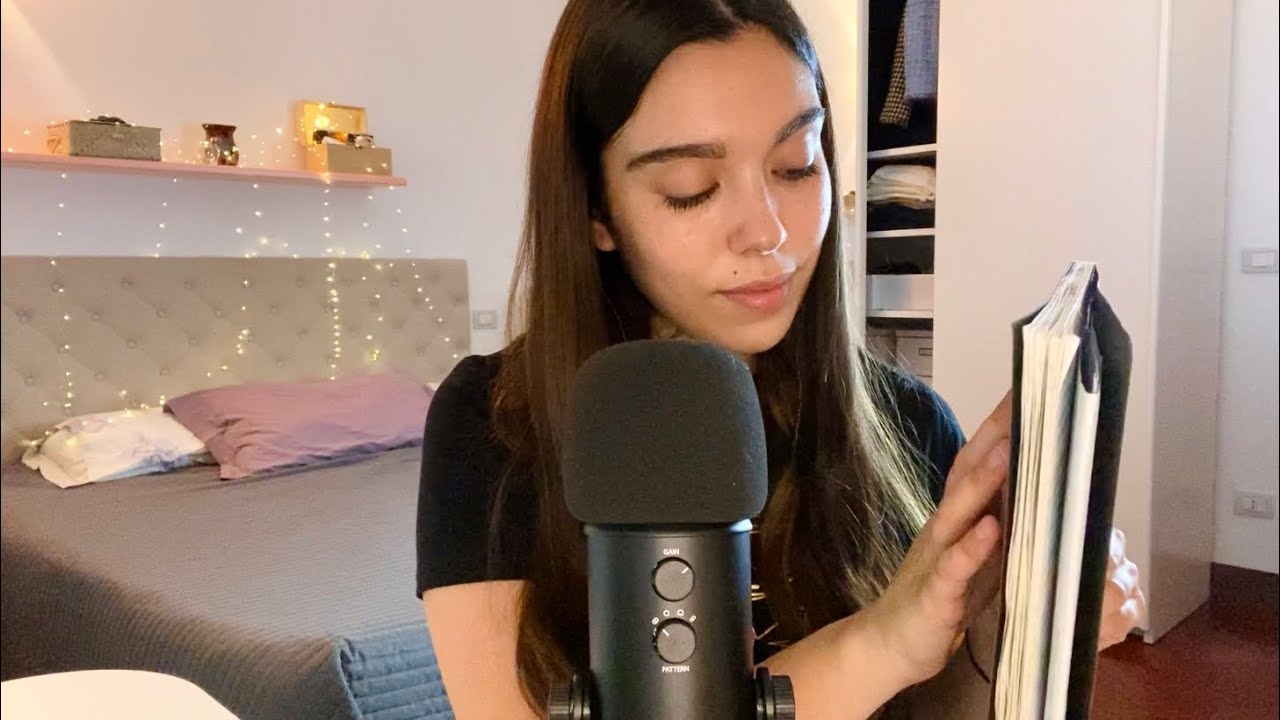 ASMR ITA | Citazioni per motivarti e rilassarti • intense whispering • paper sounds
